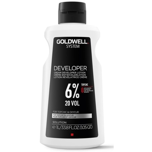 GOLDWELL SYSTEM DEVELOPER LOTION 6% 20 VOL. 1000 ML