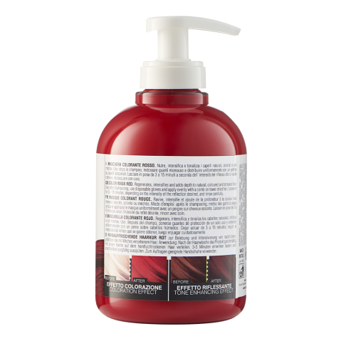 SOS COLOR&GO MASCHERA COLORANTE ROSSO 300 ML ALAMA PROFESSIONAL