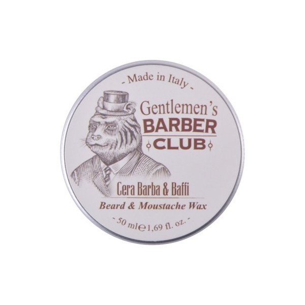 GENTLEMEN'S BARBER CLUB CERA BARBA & BAFFI 50 ML BARBER CLUB