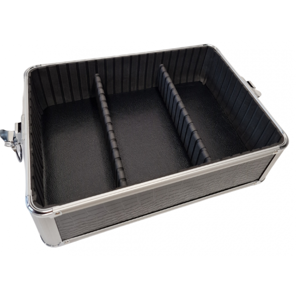 MELCAP TROLLEY PARRUCCHIERI PROFESSIONALE SCOMPONIBILE 3 IN 1 NERO