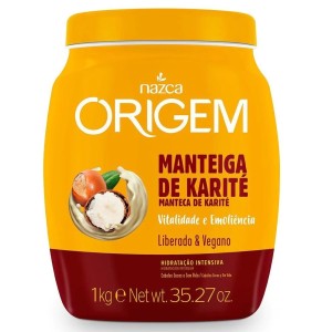 Nazca Origem Maschera Capelli Burro di Karité 1 Kg