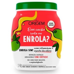 Nazca Origem Maschera Capelli Ricci con Olio di Oliva 1 Kg