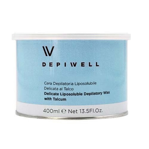 CERA DEPILATORIA LIPOSOLUBILE DELICATA AL TALCO 400 ML DEPIWELL