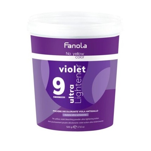 Fanola No Yellow Ultra Lightener 500g Polvere Decolorante Professionale