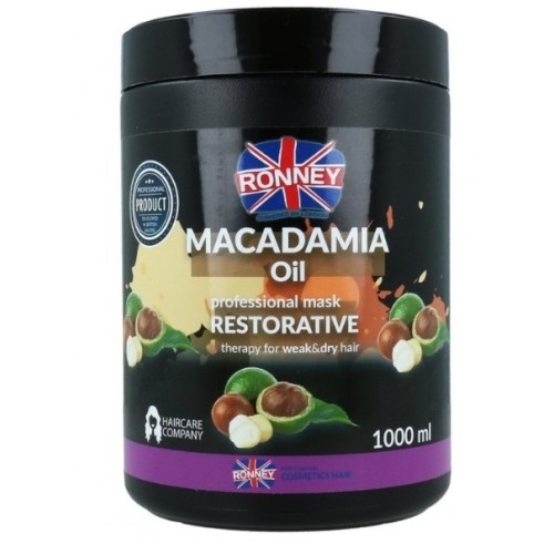 MASCHERA MACADAMIA OIL RESTORATIVE 1000 ML RONNEY