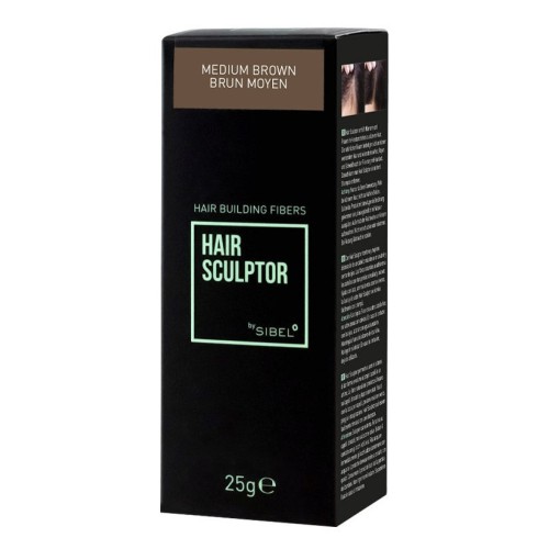 SIBEL HAIR SCULPTOR HAIR BUILDING FIBERS CASTANO MEDIO 25 GR