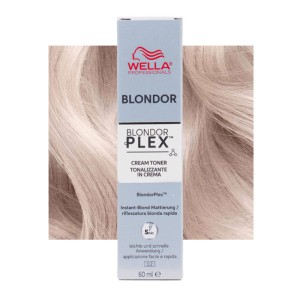 WELLA BLONDOR PLEX CREAM TONER PALE SILVER /81