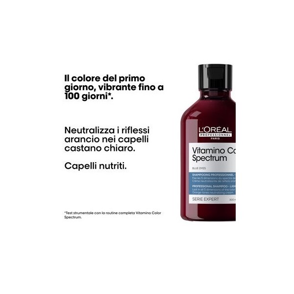 L'OREAL SERIE EXPERT VITAMINO COLOR SPECTRUM BLUE SHAMPOO 300 ML