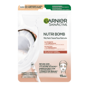 GARNIER SKIN ACTIVE NUTRI BOMB MASCHERA IN TESSUTO