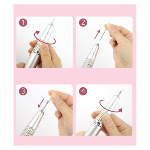 MICROMOTORE ROSE CON ASPIRAZIONE ART. 602152