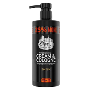 THE SHAVE FACTORY AFTER SHAVE CREAM & COLOGNE GOLDEN 500 ML