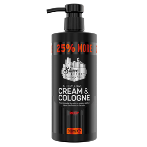 THE SHAVE FACTORY AFTER SHAVE CREAM & COLOGNE RUBY 500 ML