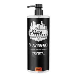 THE SHAVE FACTORY SHAVING GEL CRYSTAL 1000 ML