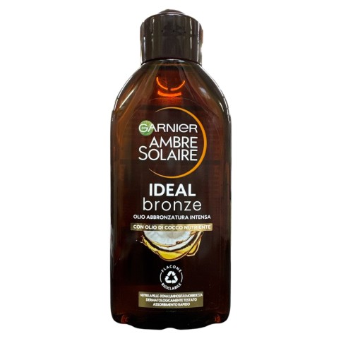 GARNIER AMBRE SOLAIRE IDEAL BRONZE OLIO ABBRONZATURA INTENSA 200 ML