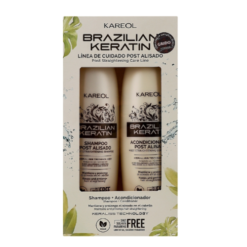 KAREOL BRAZILIAN KERATIN SHAMPOO + CONDITIONER