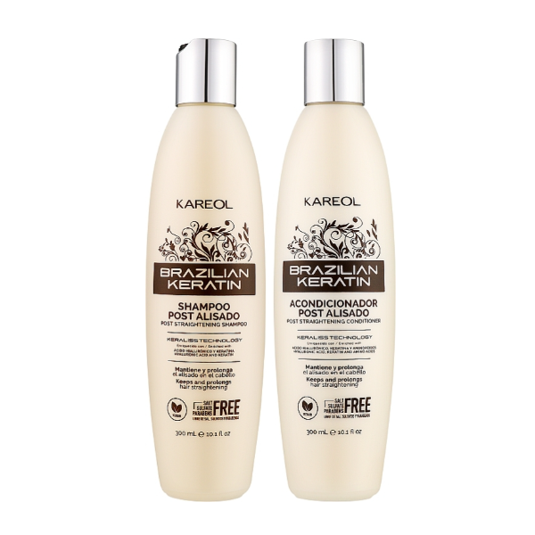 KAREOL BRAZILIAN KERATIN SHAMPOO + CONDITIONER