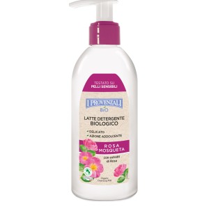 LATTE DETERGENTE BIOLOGICO ROSA MOSQUETA 200 ML I PROVENZALI