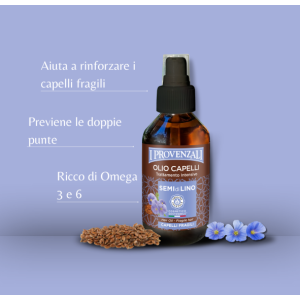 I PROVENZALI OLIO CAPELLI SEMI DI LINO 100 ML 2