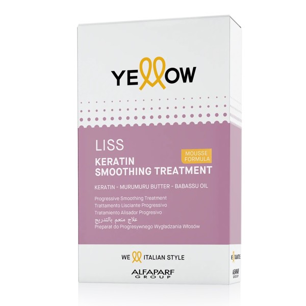 YELLOW PROFESSIONAL KERATIN SMOOTHING TREATMENT
