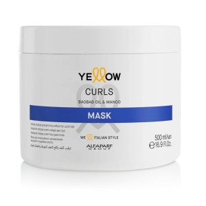 YELLOW PROFESSIONAL CURLS MASK 500 ML