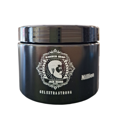 HAARGEL EXTRA STRONG MILLION JACK BEARD 500ML