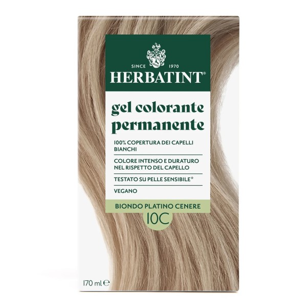 GEL COLORANTE PERMANENTE HERBATINT 10C (170 ml)