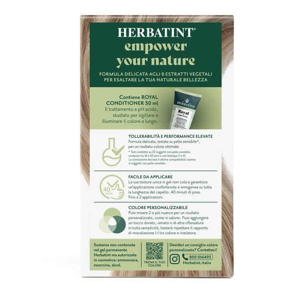 GEL COLORANTE PERMANENTE HERBATINT 10C (170 ml)