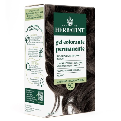GEL COLORANTE PERMANENTE HERBATINT 5C (170 ml)