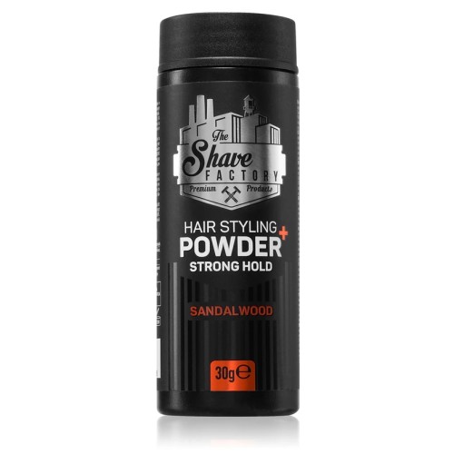 THE SHAVE FACTORY POWDER STRONG HOLD SANDALWOOD 30 GR