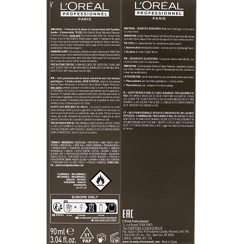 L'OREAL PROFESSIONNEL ABSOLUT REPAIR MOLECULAR OIL 90 ML