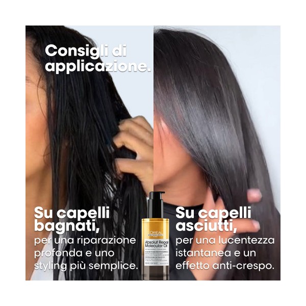 L'OREAL PROFESSIONNEL ABSOLUT REPAIR MOLECULAR OIL 90 ML