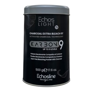 POLVERE DECOLORANTE COMPATTA AL CARBONE - KARBON 9 - 500 GR ECHOS LINE
