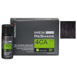 GOLDWELL MEN RESHADE 4CA Cenere Fredda Castano 4x20ml - tinta uomo