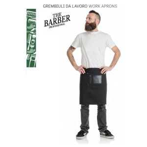 THE BARBER GREMBIULE DA LAVORO  DENIM LUCAS