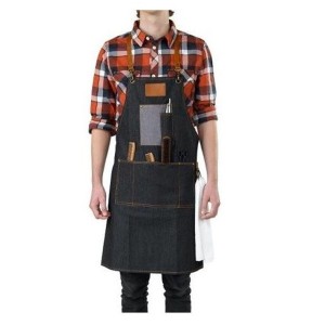 BARBURYS GREMBIULE DA BARBIERE DENIM MACHO