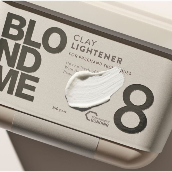 NEW SCHWARZKOPF BLONDME PREMIUM CLAY LIGHTENER 350g