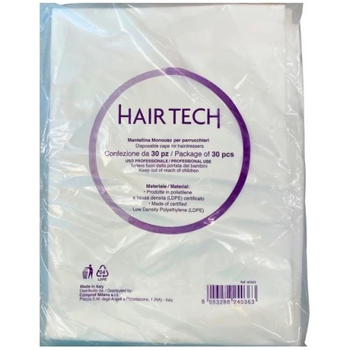 HAIR TECH MANTELLINE MONOUSO 30 PZ