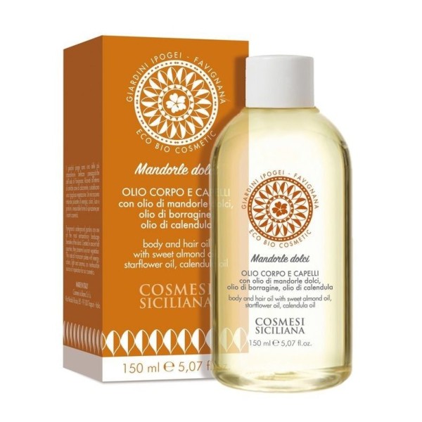 OLIO CORPO E CAPELLI MANDORLE DOLCI 150 ML