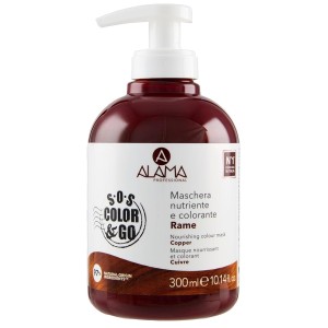 SOS COLOR&GO MASCHERA COLORANTE RAME 300 ML ALAMA PROFESSIONAL