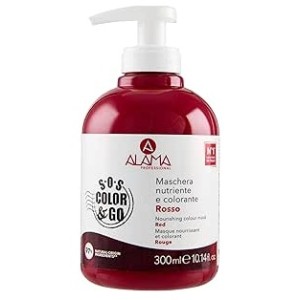 SOS COLOR&GO MASCHERA COLORANTE ROSSO 300 ML ALAMA PROFESSIONAL