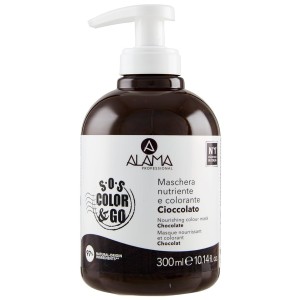 SOS COLOR&GO MASCHERA COLORANTE CIOCCOLATO 300 ML ALAMA PROFESSIONAL