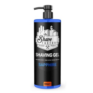 THE SHAVE FACTORY SHAVING GEL SAPPHIRE 1000 ML