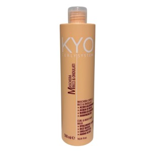 KYO Curly System Maschera Capelli Ricci e Ondulati con Burro di Karité – Anti Crespo 500ml