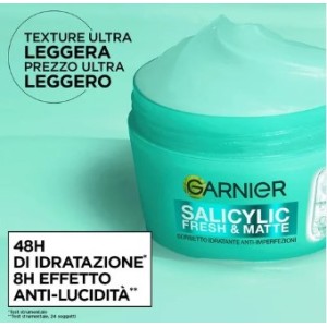 Garnier Fresh & Matte Crema Sorbetto 85ml Idratante Anti-Imperfezioni 48h 2
