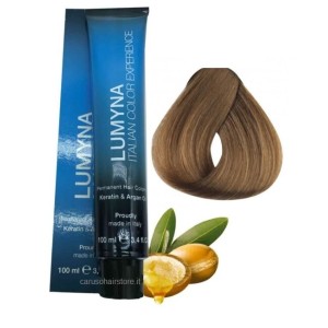 Lumyna Tintura Capelli 7.0 Biondo Professionale 100 ml con Argan e Cheratina