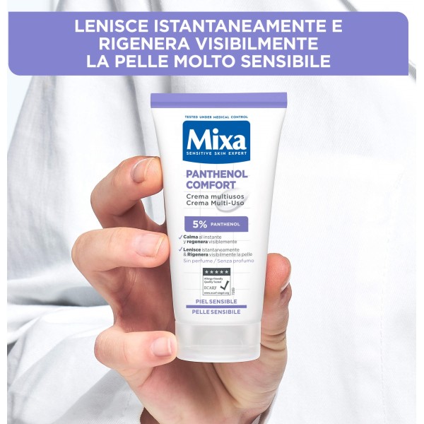 Mixa Panthenol Comfort Crema Multiuso Lenitiva per Pelle Sensibile 50ml