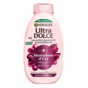 Garnier Ultra Dolce Shampoo Idratazione d'Uva per Capelli Disidratati 400ml