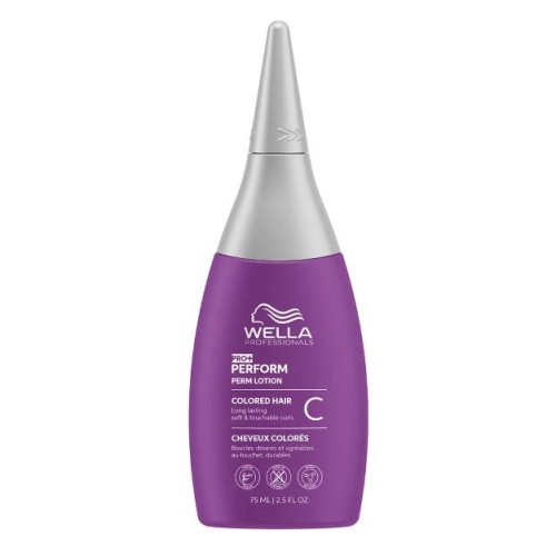 Wella Professionals Perform+ Perm Lotion C Permanente per Capelli Colorati 75ml