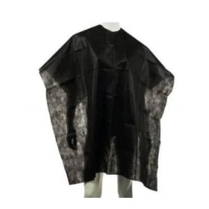 Xanitalia Pro Mantella Taglio Monouso TNT Nera con Lacci 10 Pezzi