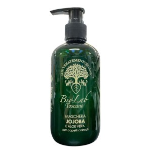 BioLab Toscano Maschera Jojoba e Aloe Vera per Capelli Colorati 250ml